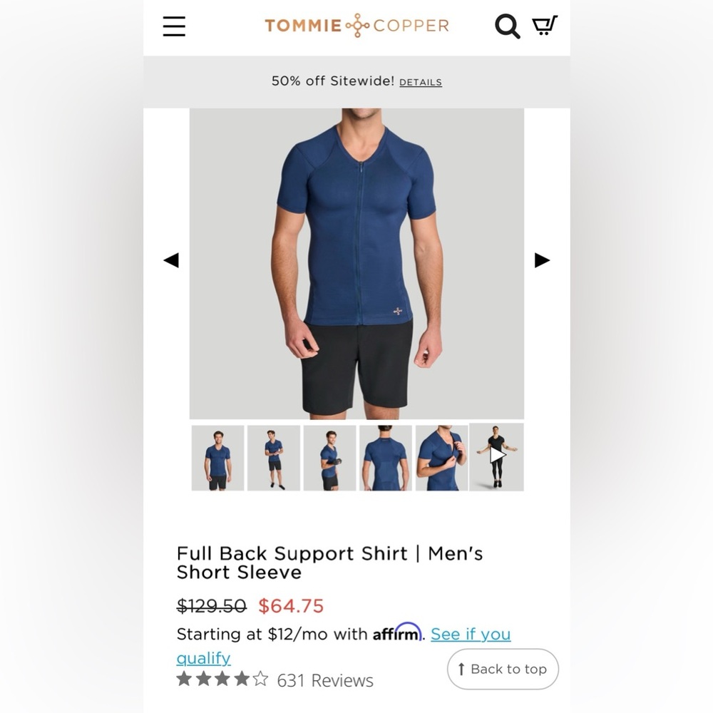 Tommie Copper Men’s Short Sleeve